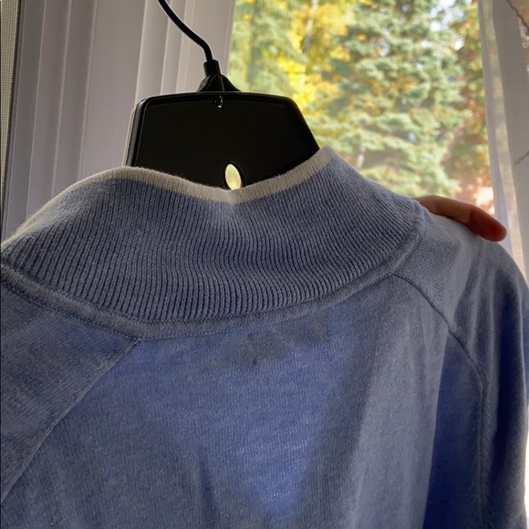 Vineyard Vines Varsity Stripe Quarter Zip Sweater - Picture 5 of 7